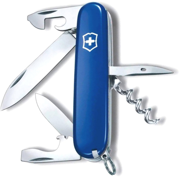 Нож Victorinox Spartan, 91мм, 12 функций (синий)